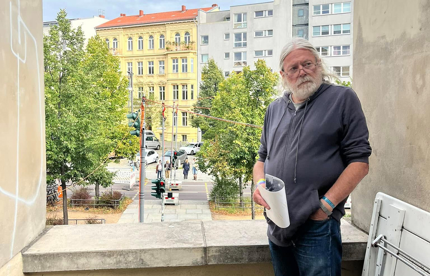 Harald Hauswald im Pfefferberg